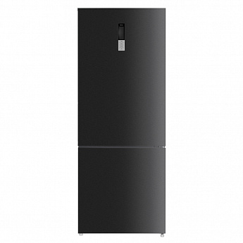картинка Холодильник Maunfeld MFF1857NFSB двухкамерный черный 